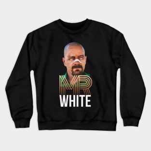 call me  Mr. White Crewneck Sweatshirt